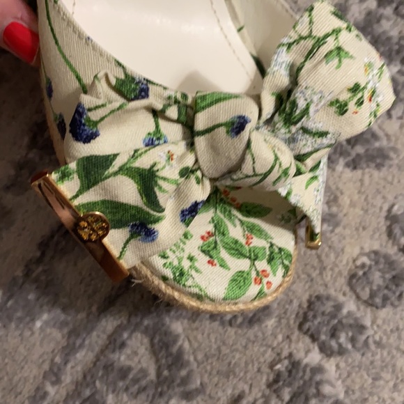 new *** Tory Burch penny 120mm wedge sandal BRAND NEW - Picture 3 of 10